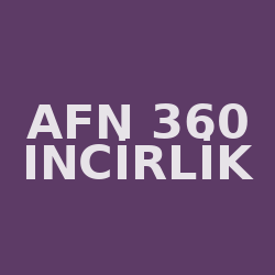 AFN 360 Incirlik